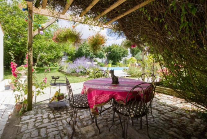 La Tonnelle Fleurie Chambres D'Hotes Sainte-Soulle Dış mekan fotoğraf
